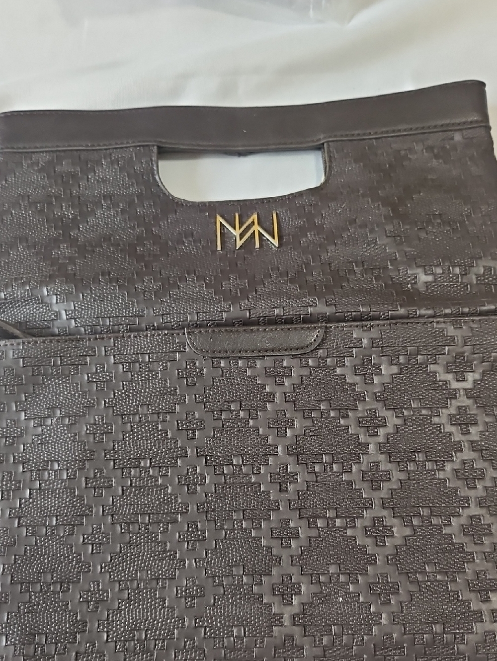 Miche Brown Clutch
